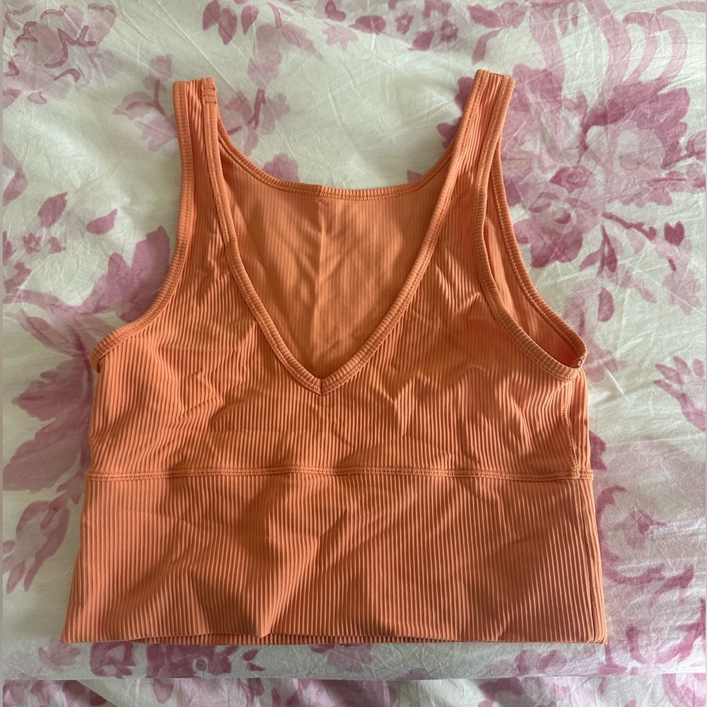 Lululemon power pivot ribbed tank